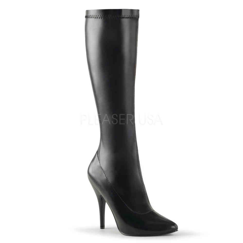 Pleaser - SEDUCE2000 Kniehohe Stiefel - Schwarz Product image